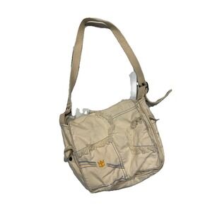 Royal Caribean Canvas Bag With Strap , Beige, Collectible VTG
